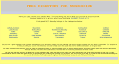 Desktop Screenshot of free-directory-for-submission.com